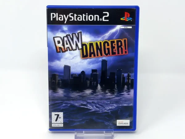 Portada de Raw Danger! (ESP) para PlayStation 2, edición PAL España, de segunda mano