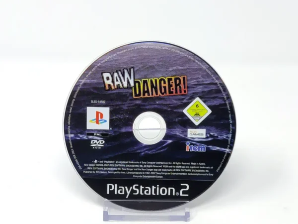 Raw Danger! (ESP) (Disco) para PlayStation 2, edición PAL España, de segunda mano