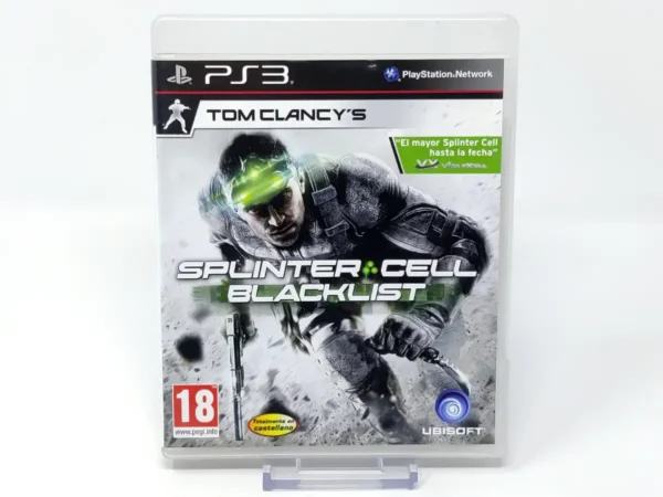 Portada de Tom Clancy’s Splinter Cell Blacklist (ESP) (Rebajado) para PlayStation 3, edición PAL España, de segunda mano