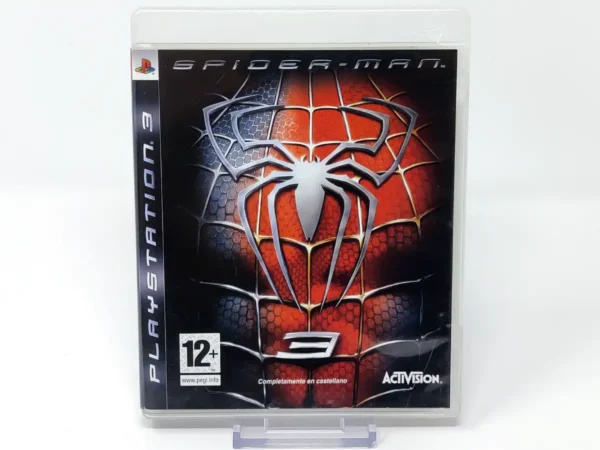 Portada de Spider-Man 3 (ESP) para PlayStation 3, edición PAL España, de segunda mano