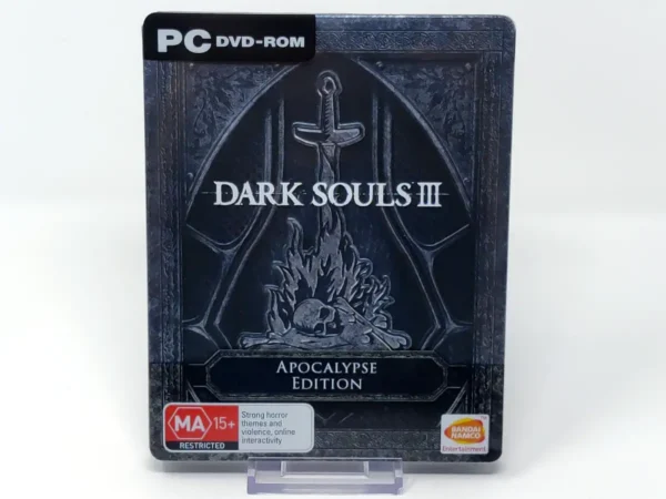 Portada de Dark Souls III (UK) (Steelbook) para PC, edición PAL UK, de segunda mano