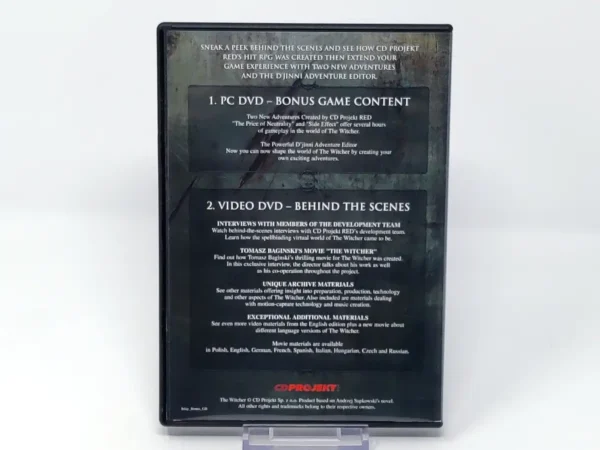 Otro detalle del juego The Witcher: Enhanced Edition (Collector's Edition) (UK) para PC (imagen 12)