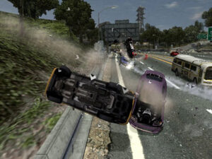 Screenshot de Burnout 2: Point of Impact (ESP) (Manual)