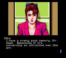 Screenshot de Snatcher (JAP)