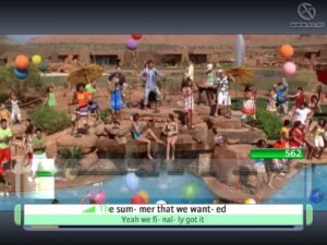 Screenshot de Disney Sing It: High School Musical 3: Fin de curso (ESP)